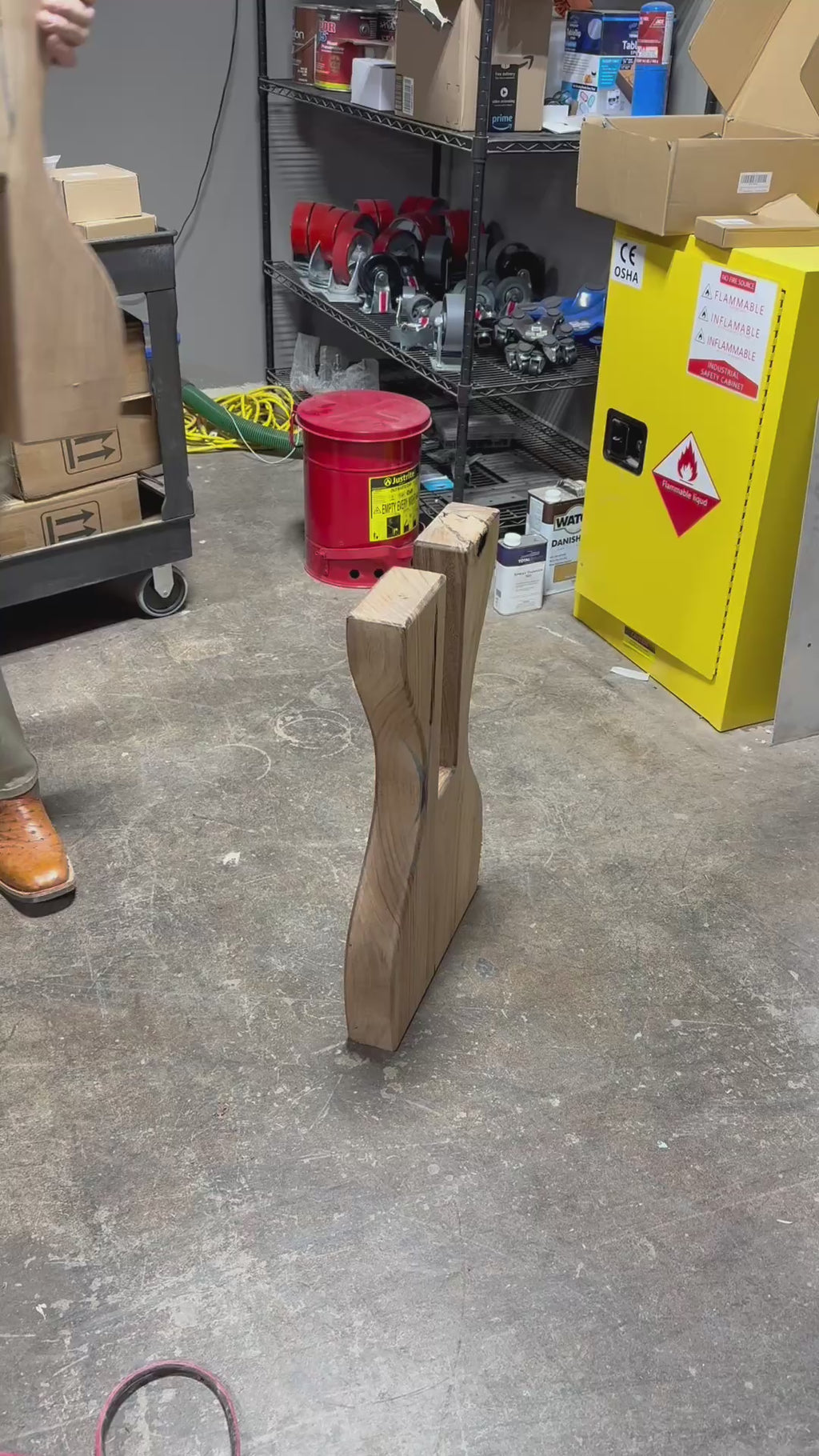 Custom Hour Glass Luxe Table